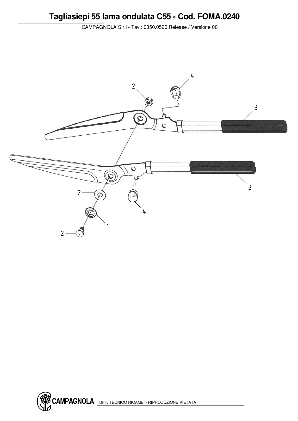 FOMA.0240_Tagliasiepi 55 lama ondulata C55